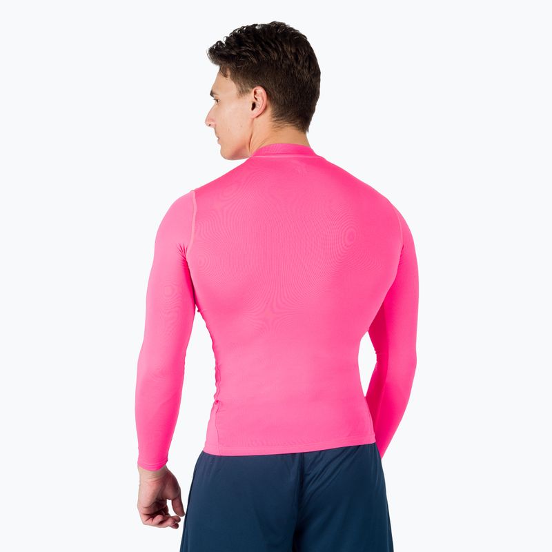 Joma Brama Academy fluor rosa manica lunga termica 4