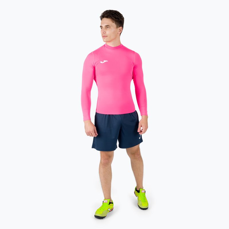 Joma Brama Academy fluor rosa manica lunga termica 6