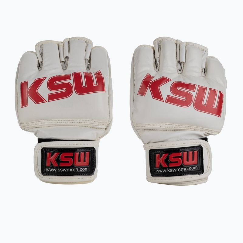 Guanti da grappling KSW rossi