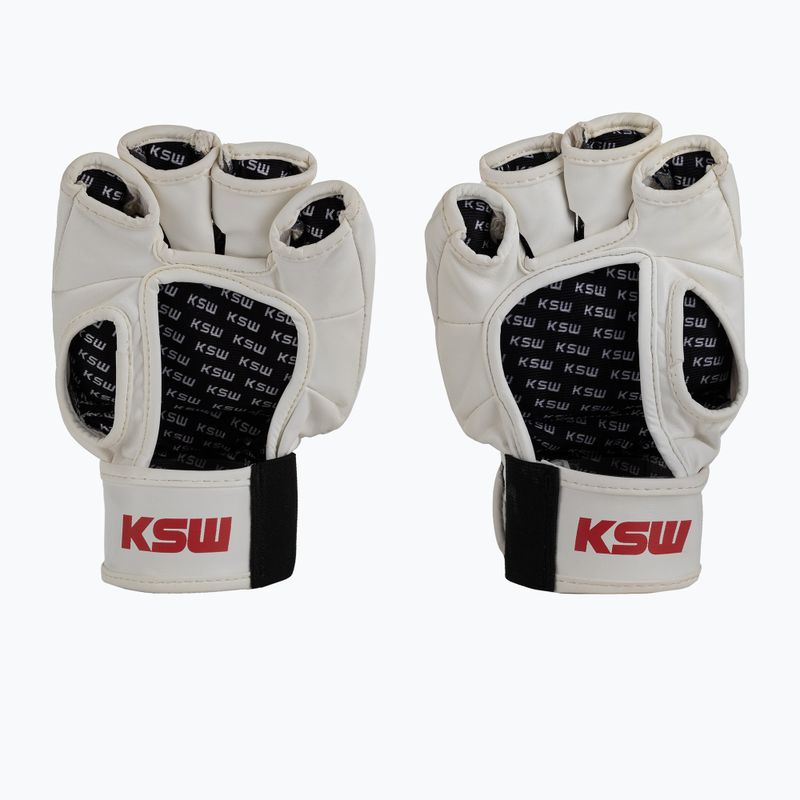 Guanti da grappling KSW rossi 2