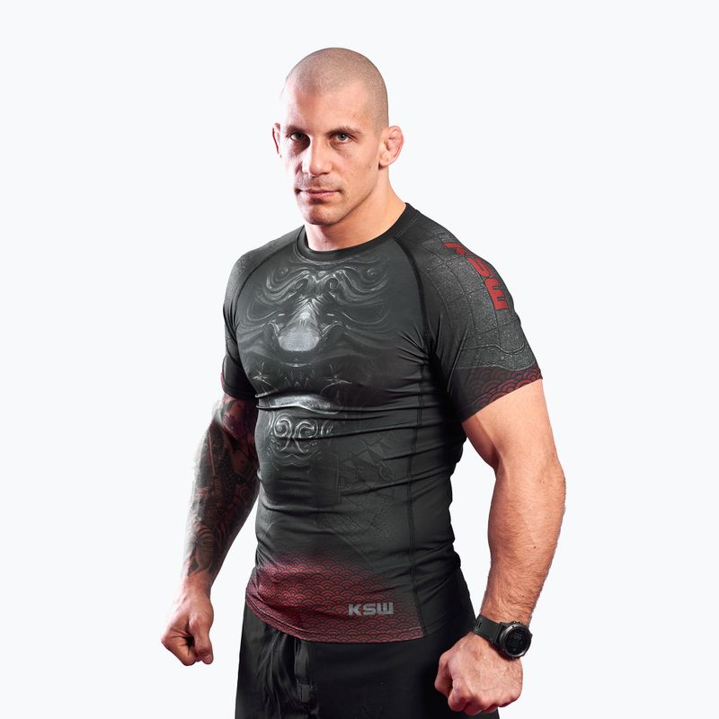 KSW Last Samurai, paraschiena da uomo, nero 5