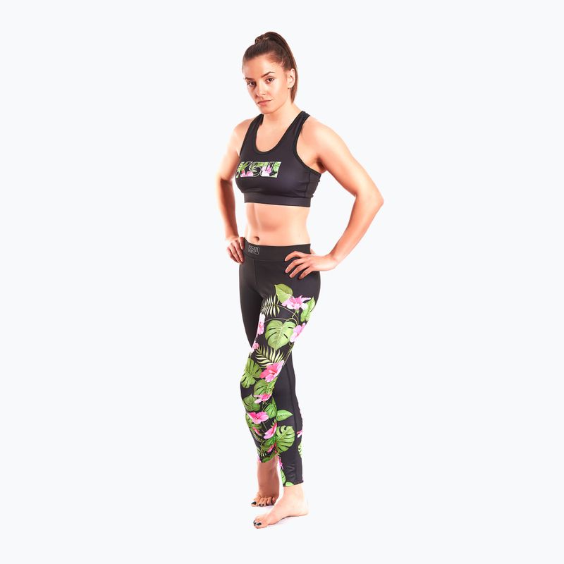 Leggings donna KSW Jungle nero