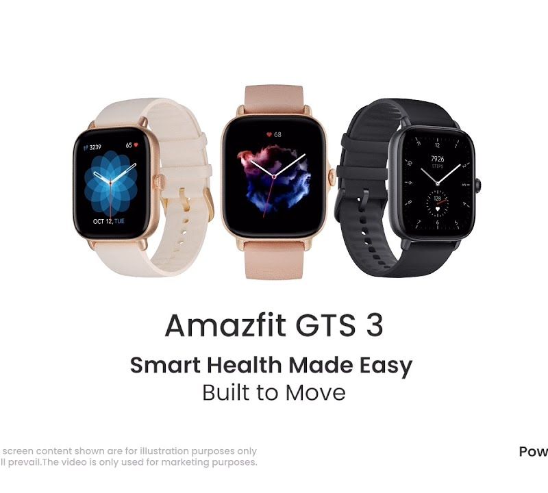 Orologio Amazfit GTS 3 bianco avorio W2035OV2N 11