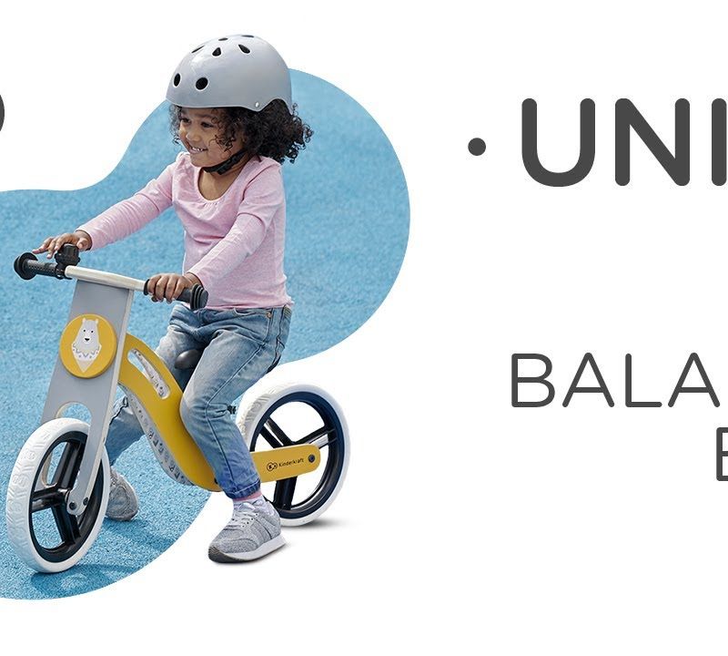 Kinderkraft bicicletta da fondo Uniq miele 8