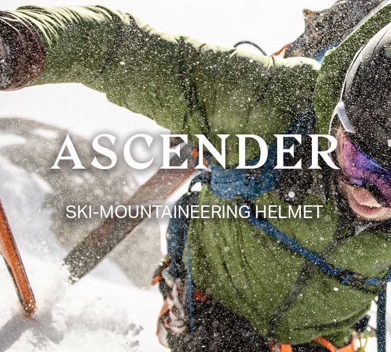 Casco da sci Sweet Protection Ascender grigio ardesia metallizzato/arancione cerbottana 9