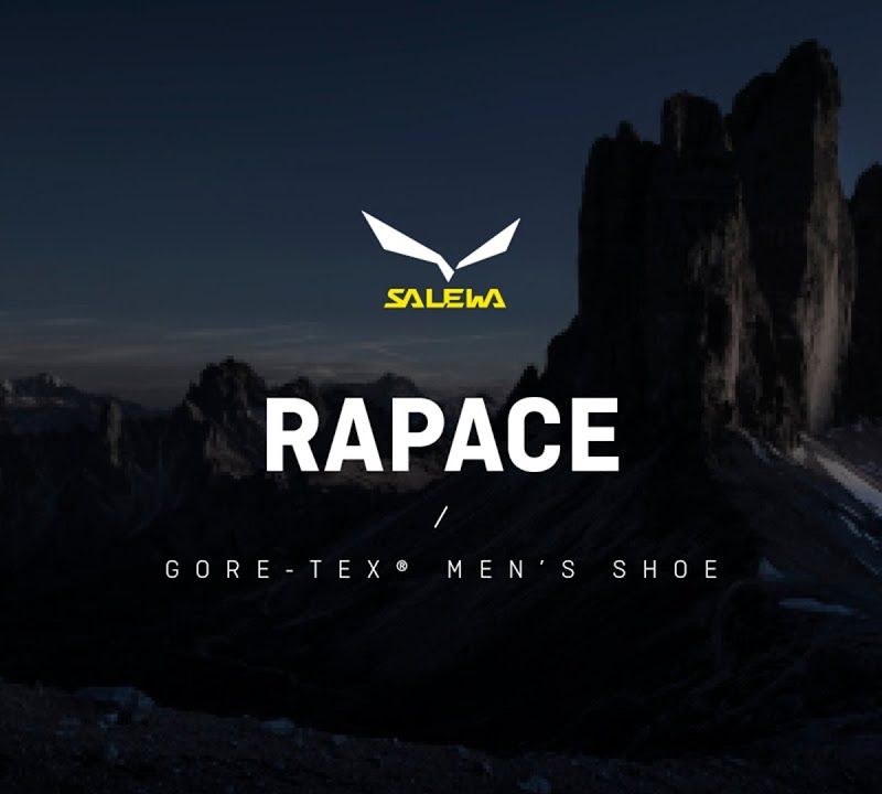 Scarponi da montagna da uomo Salewa Rapace GTX night black/kamille 12
