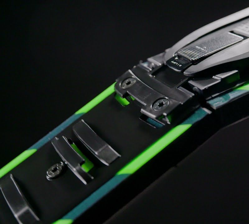 Sci pieghevole Elan Voyager Black + attacco EMX 12 black 15
