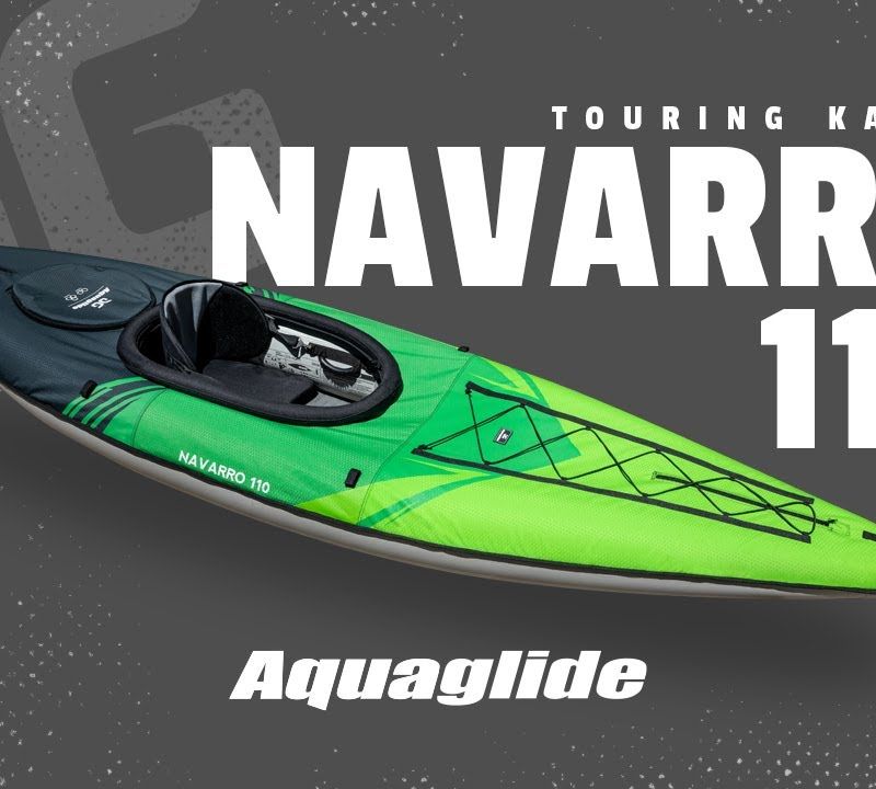 Aquaglide Navarro 110 kayak gonfiabile per 1 persona 10