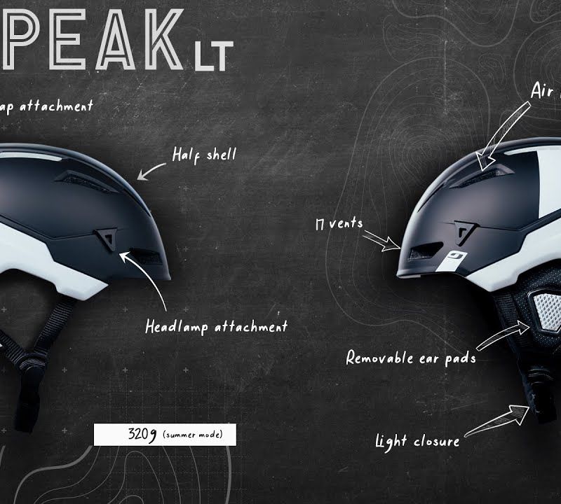 Casco da sci Julbo The Peak Lt bianco/nero 14