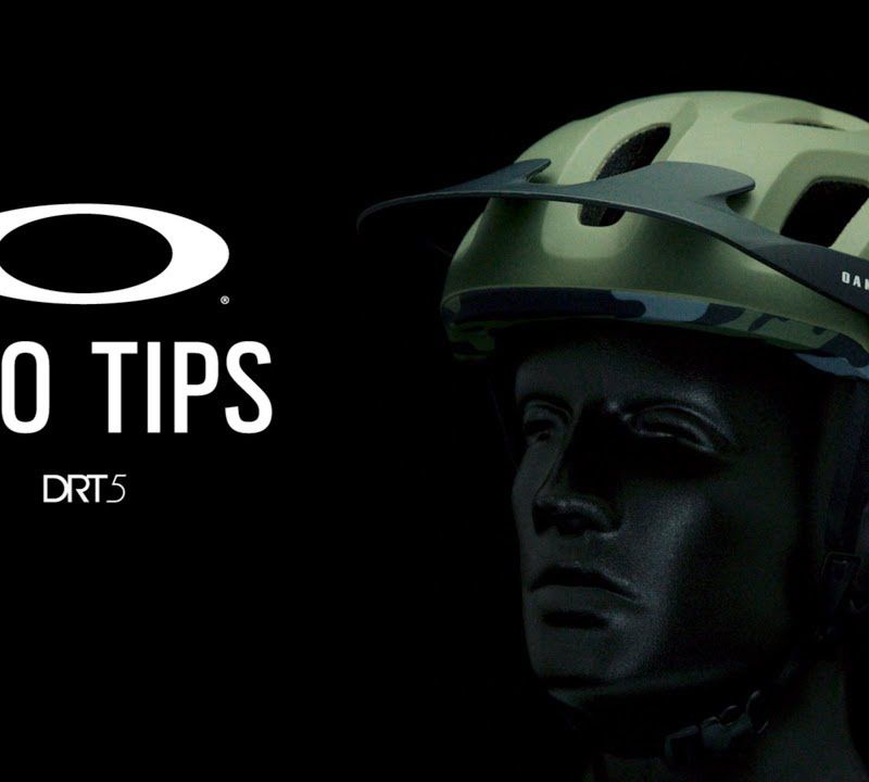 Casco da bici Oakley Drt5 Maven Eu nero opaco/verde cacciatore opaco 8