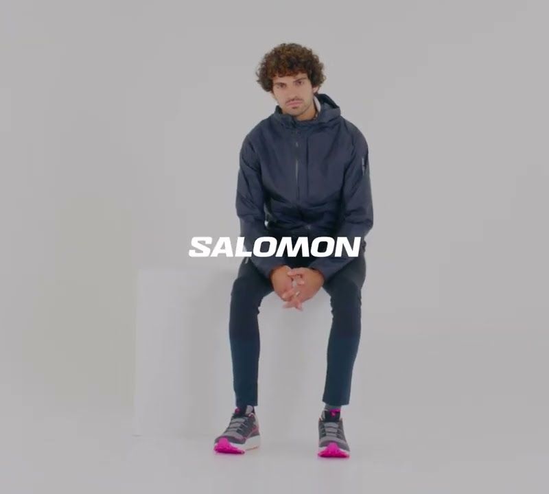 Salomon Thundercross scarpe da corsa da uomo nero/quiet shade/fiery coral 18