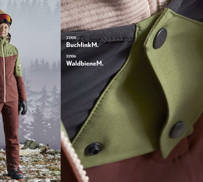 Pantaloni da sci donna Maloja WaldbieneM W'S cielo notturno 17