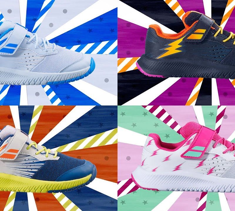 Babolat 21 Pulsion AC scarpe da tennis per bambini bianco/azzurro 10