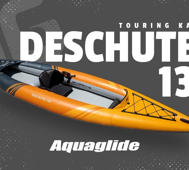 Kayak gonfiabile Aquaglide Deschutes 130 per 1 persona 10