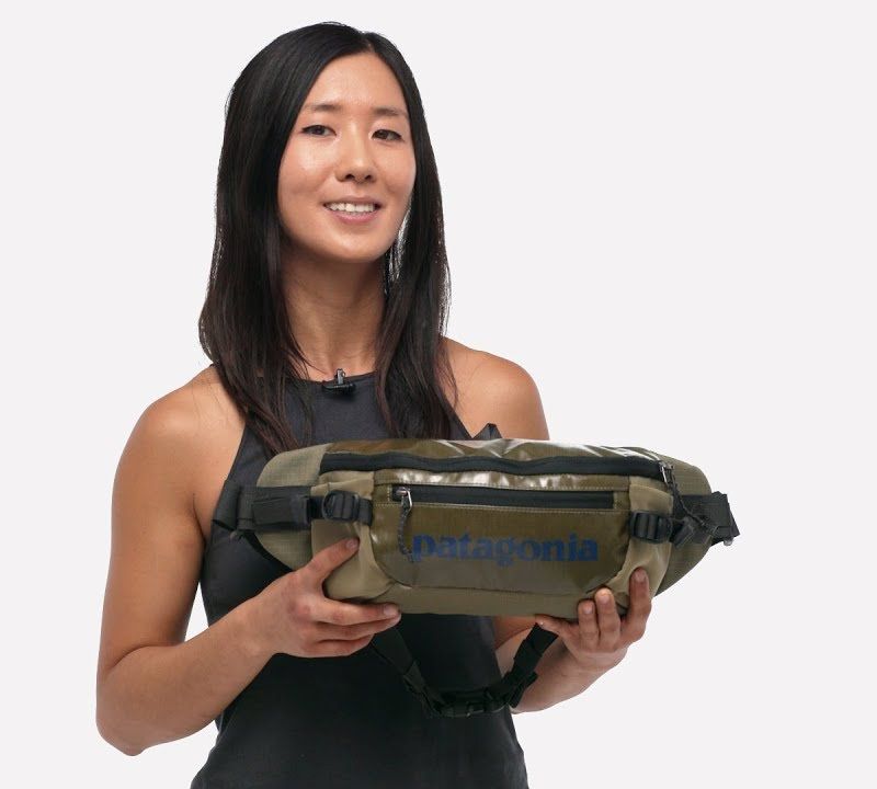 Patagonia Black Hole Waist Pack 5 l marsupio blu per l'assicurazione 10