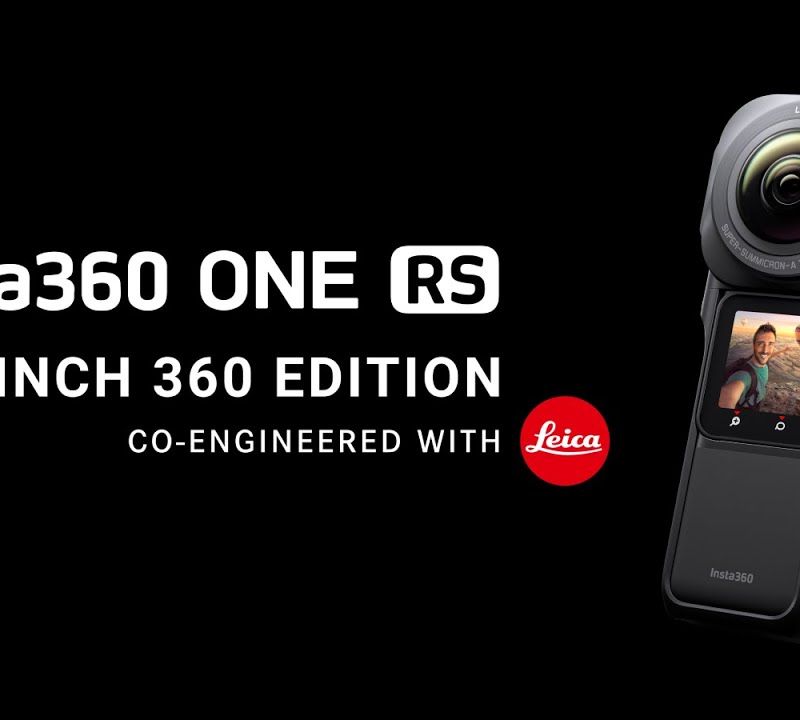 Telecamera Insta360 ONE RS da 1 pollice 360 Edition CINRSGP/D 13