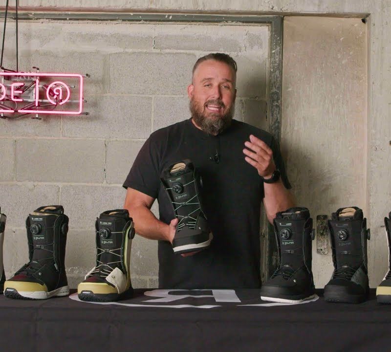 Scarponi da snowboard da uomo RIDE Lasso grigio 13