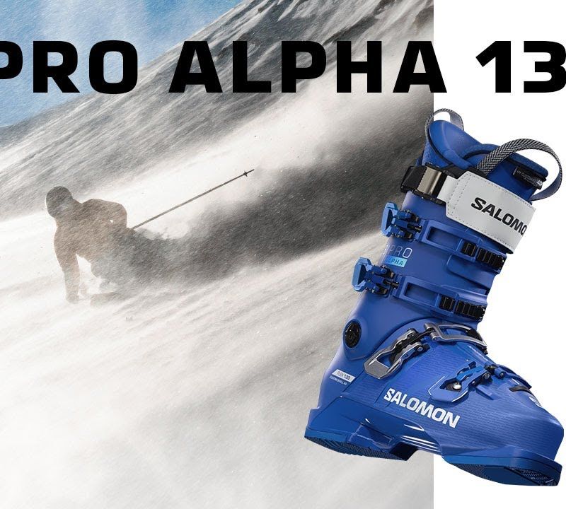 Scarponi da sci da uomo Salomon S Pro Alpha 130 race blu/bianco 16