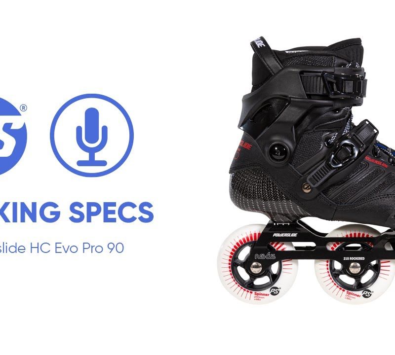 Pattini a rotelle Powerslide HC Evo Pro 90 nero da uomo 16