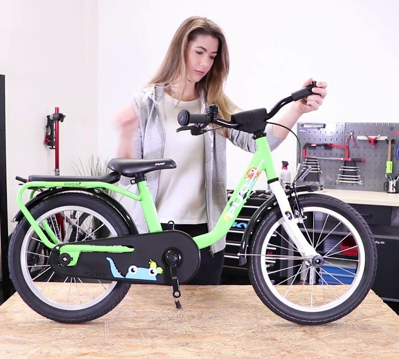 PUKY Steel 16 kiwi/bianco bici da bambino 3