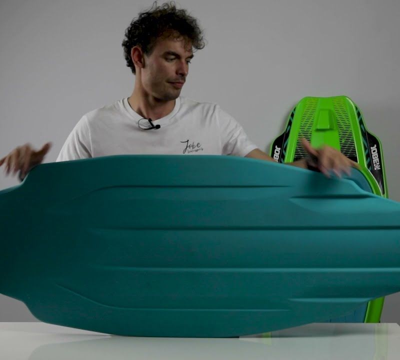JOBE Slash Kneeboard set verde acqua 13