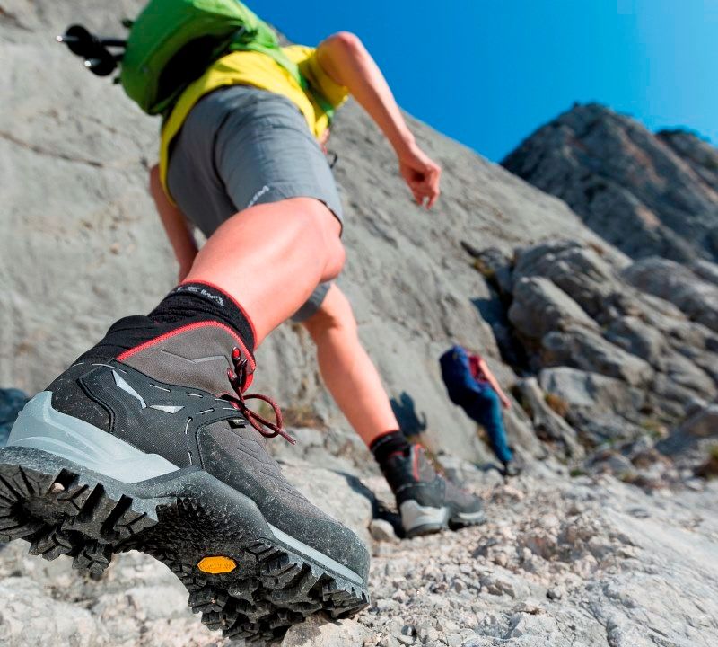 Scarpone da trekking Salewa MTN Trainer Mid GTX asfalto/arancio fluo uomo 11