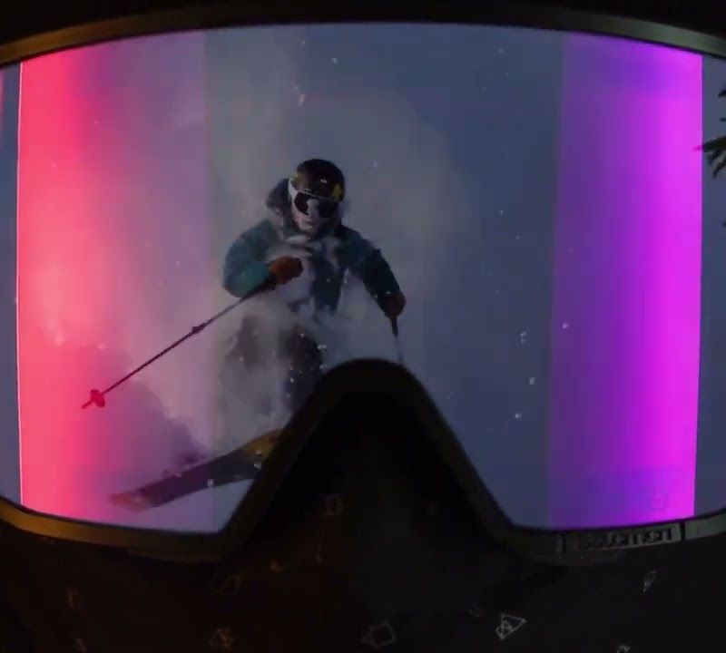 Casco da sci donna Salomon Icon LT Visor Photo Sigma S1-S3 glicine blu/cielo 16