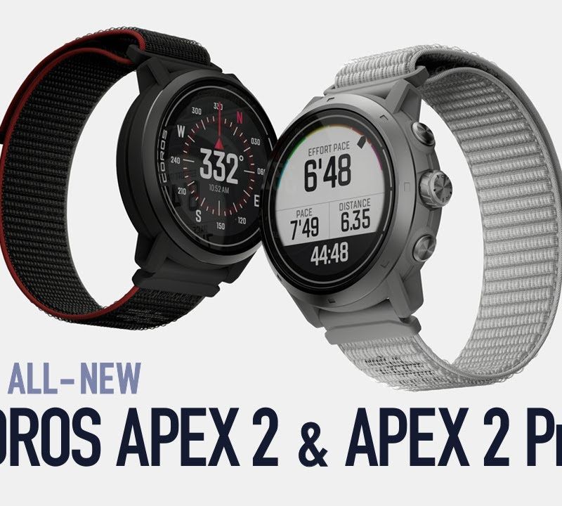 COROS APEX 2 GPS Orologio da esterno nero WAPX2 9