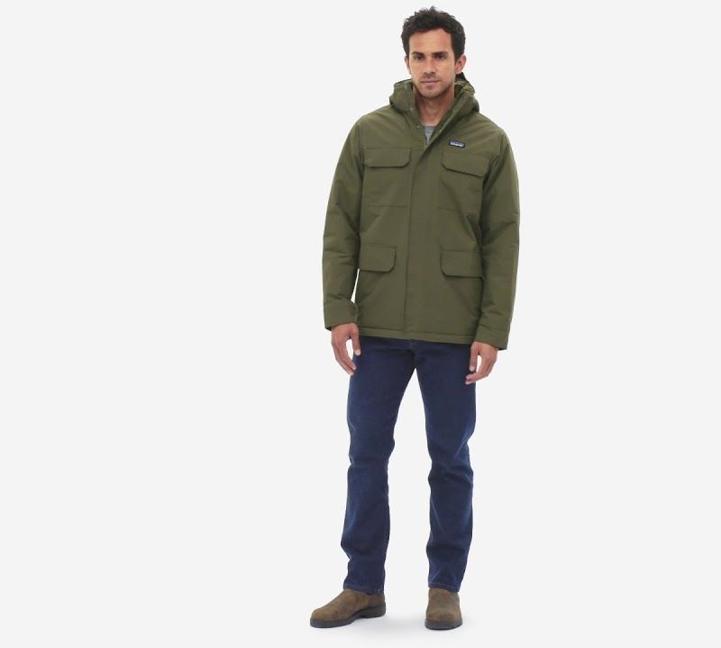 Giacca isolante da uomo Patagonia Isthmus Parka new navy 10