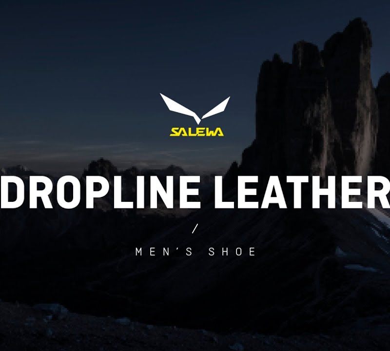 Salewa Dropline Leather scarpe da trekking da donna malva/mood/nero 11