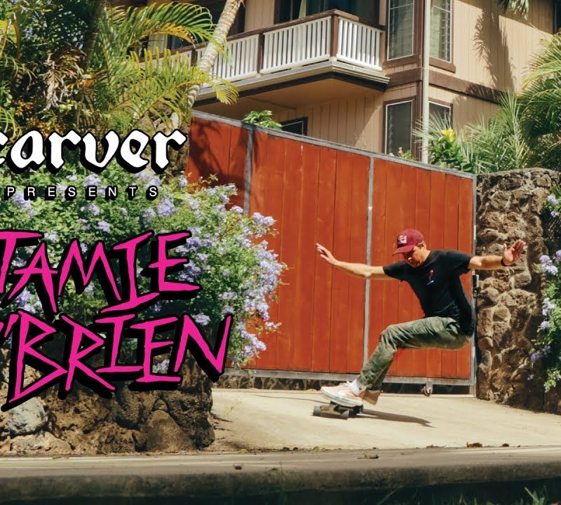 Surfskate skateboard Carver C7 Raw 31" JOB Blue Tiger 2022 Completo blu e rosa C1013011140 16