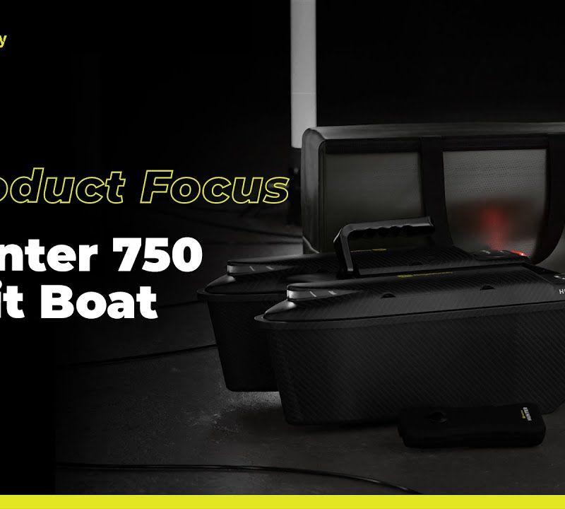 RidgeMonkey Hunter 750 Bait Boat nero RM469 8