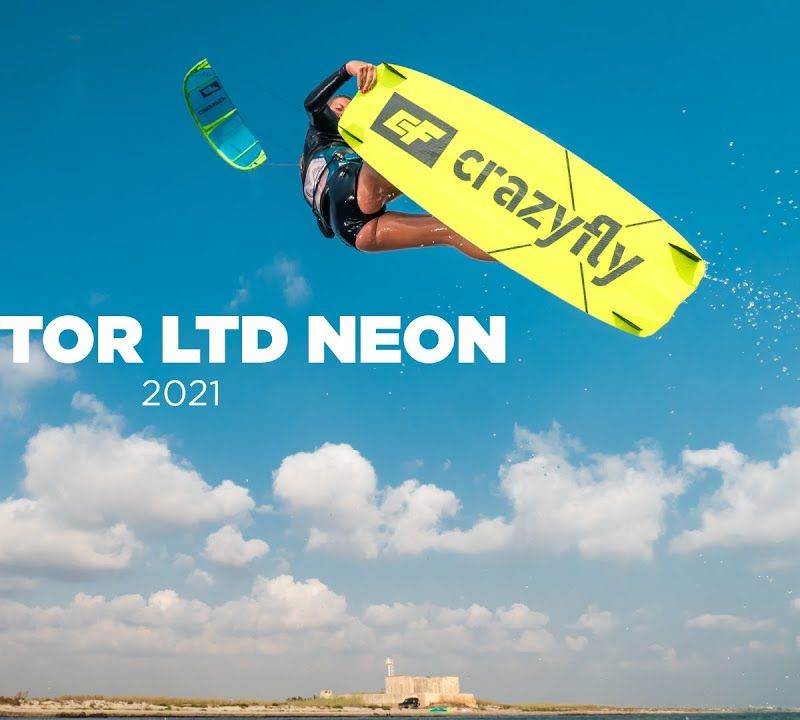 CrazyFly Raptor LTD Neon kitesurfboard 7