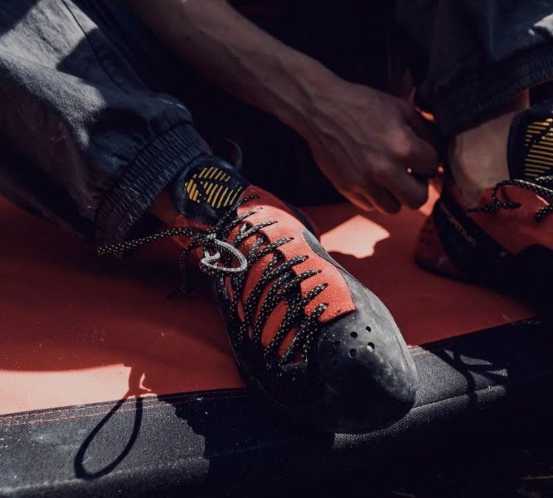 Scarpa da arrampicata La Sportiva Testarossa rosso/nero da uomo 6
