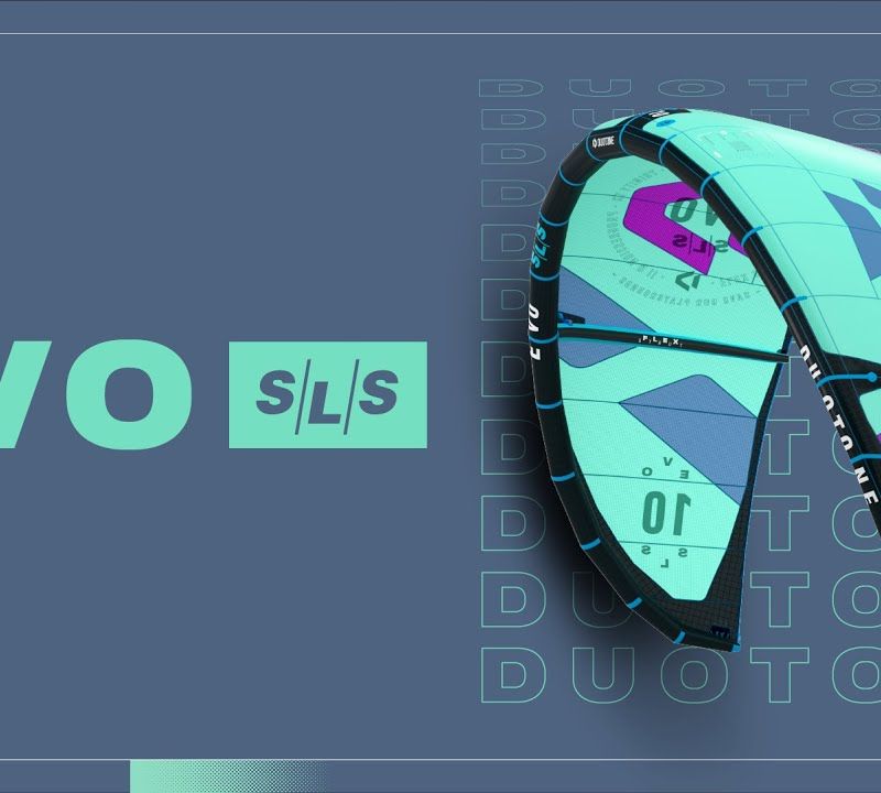 DUOTONE kite Evo SLS 2022 blu/menta 9
