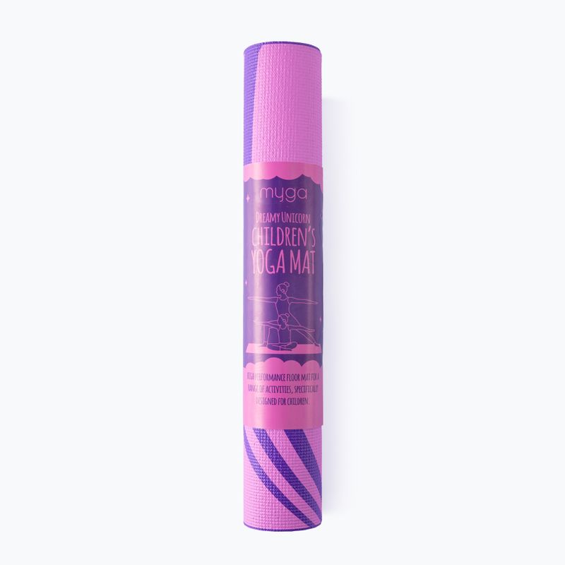 Tappetino da yoga Myga Unicorn 3 mm purple 9