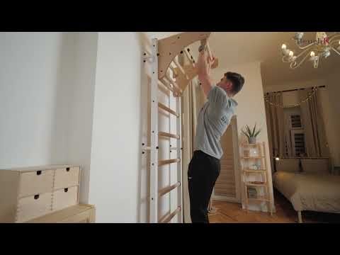 Scala da ginnastica BenchK nera BK-711B 18