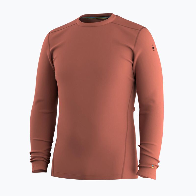 Felpa termica uomo Smartwool Merino 250 Baselayer Crew Boxed burnt sienna 3