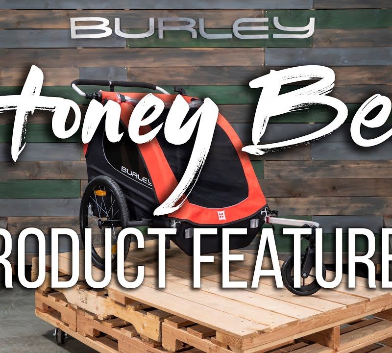 Rimorchio per biciclette Burley Honey Bee 2021 rosso 16