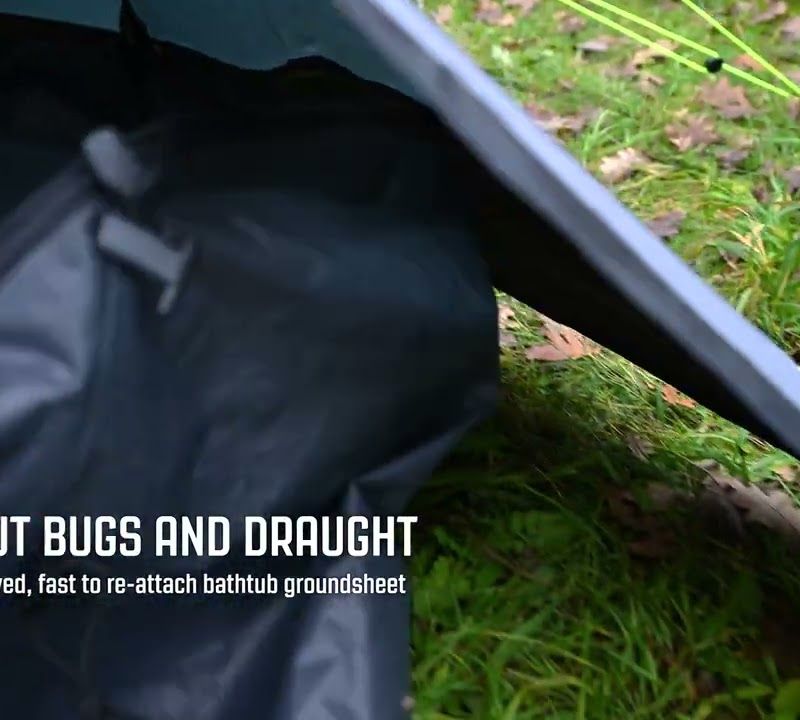 Tenda da campeggio per 3 persone Outwell Earth 3 verde scuro 8
