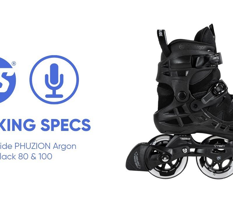 Pattini a rotelle Powerslide Argon 80 nero da uomo 15