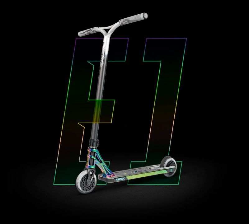 MGP MGX E1 Extreme argento/nero scooter freestyle 6