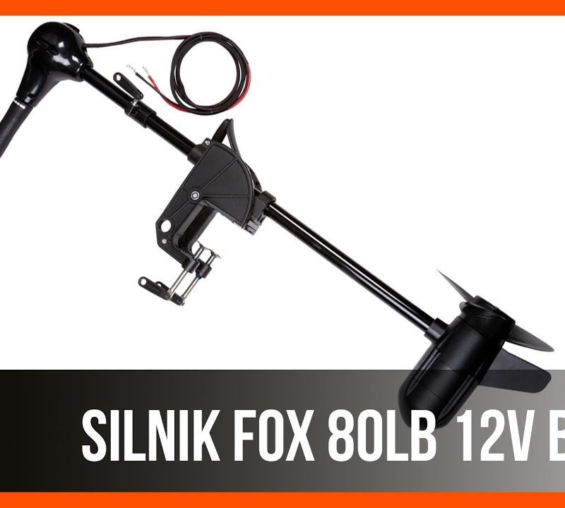 Fox International motore da pesca 80 lb 12 v BL Motore nero 7