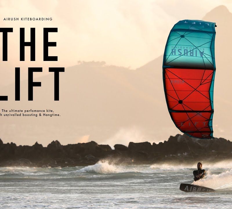 Airush Lift V2 kite da kitesurf rosso/teal 3