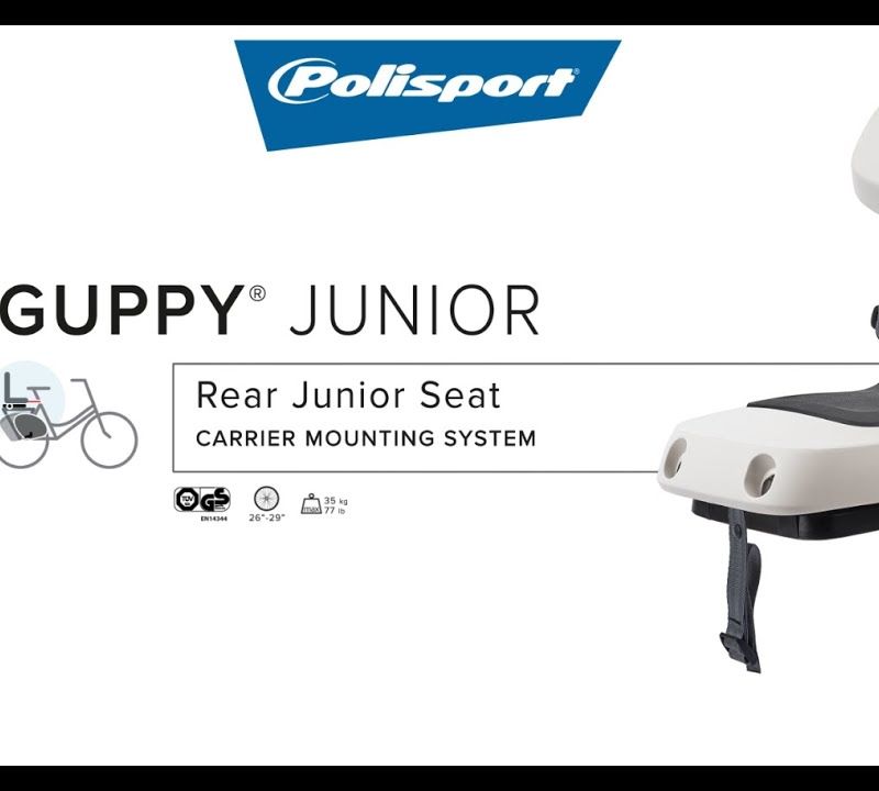 Sella per bicicletta Polisport Guppy Junior CFS grigio scuro/grigio 8