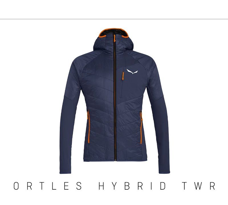 Giacca Salewa Ortles Hybrid TWR uomo nero out 9