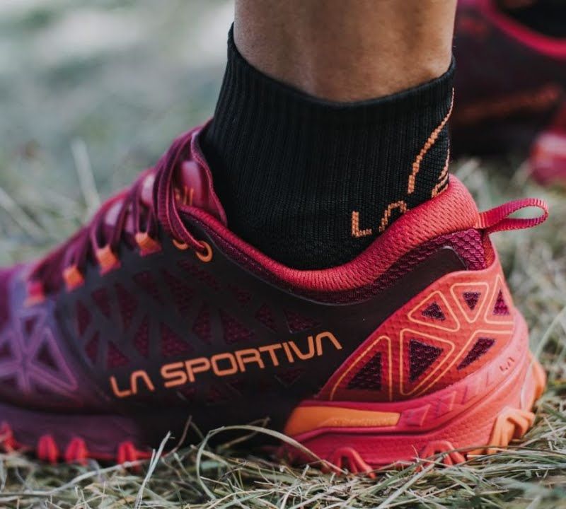 La Sportiva Bushido II scarpa da corsa da uomo opale/verde mela 20