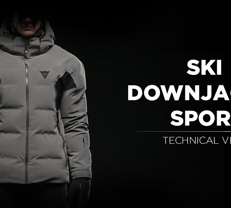 Dainese Ski Downjacket Sport da uomo, concetto nero 5