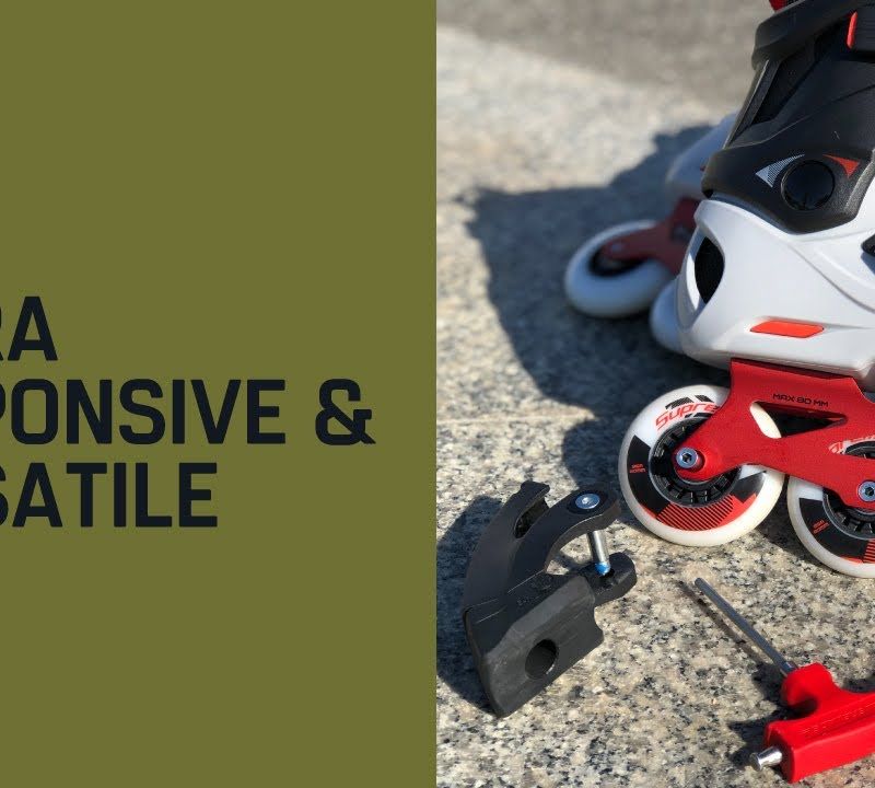 Rollerblade da donna RB PRO X nero/oro rosa 21