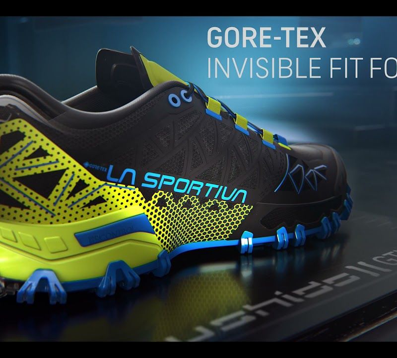 Scarpe da corsa La Sportiva Bushido II Gtx blu elettrico/tigre uomo 20